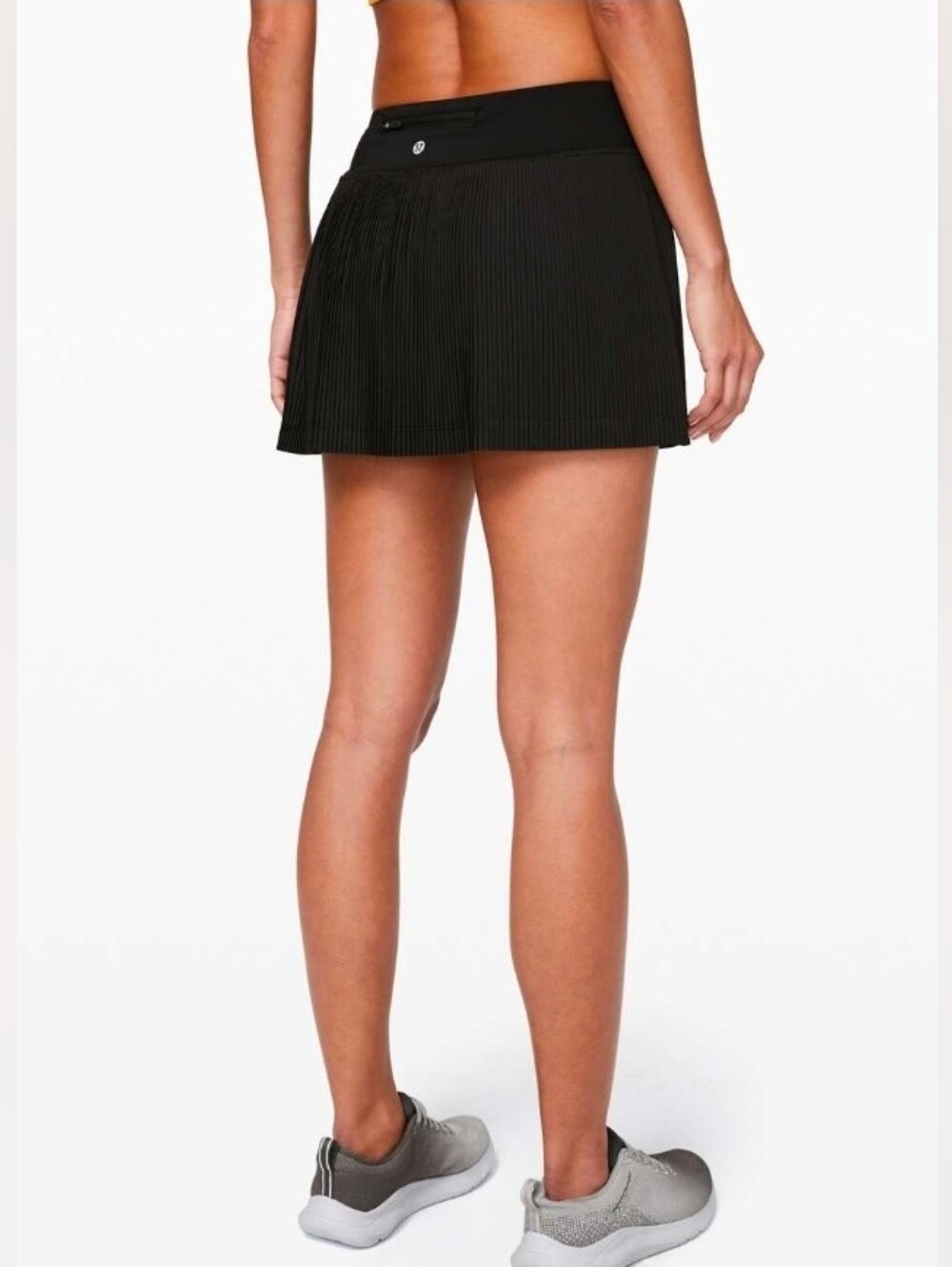 Lululemon Pleat to Street Skirt III Black Pleated Skort Size 4 - Picture 2 of 12